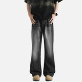 Trendy Ombre Flare Jeans