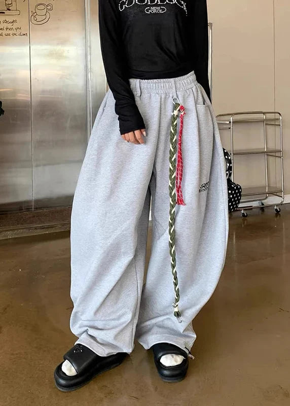 Versatile Letter Print Hip Hop Dance Jogger