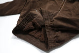 Plush Thick Spliced Faux Fur Collar Hooded Jacket
