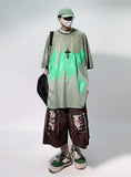 Vintage Streetwear Oversized Punk Print T-Shirt