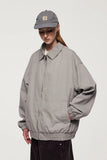 Vintage Turn-down Collar Windbreaker