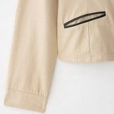 Men's Durable Slim Fit Zipper Lapel Jacket