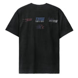 Streetwear Vintage Letter Print Crew Neck T-Shirt