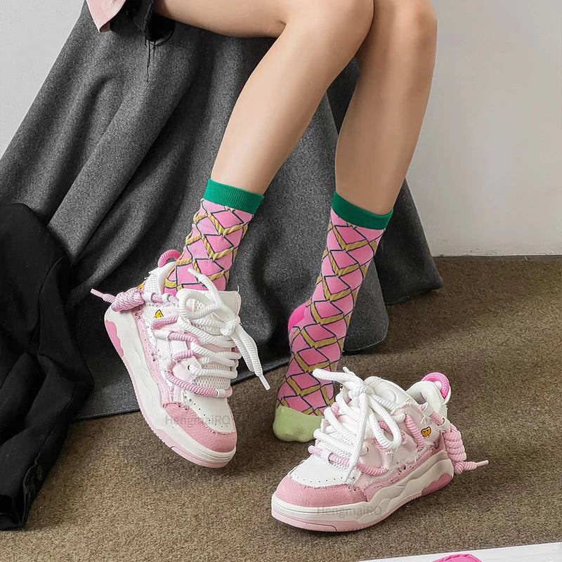 Y2K Trendy Retro Skate Sneaker