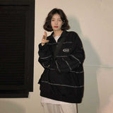 Striped Black Sweatshirt