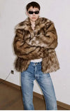 Winter Heavy Weight Cozy Imitation Fur Jacket