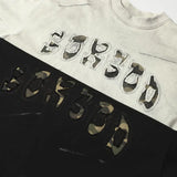 Embroidered Patch Punk T-Shirt