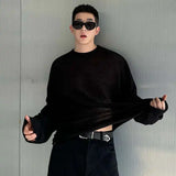 Korean Style Round Collar Sweater