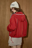 Comfortable Hooded Sporty Windbreaker Jacket