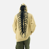 American Style Jacquard Knitwear Hoodie