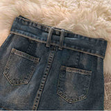 Vintage Denim Mini Skirts