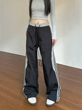 Retro Side Striped Paratrooper Charge Sweatpants