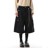 Long-lasting Retro Personality Cargo Jorts