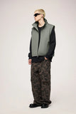 Sleeveless Zip-Up Vest