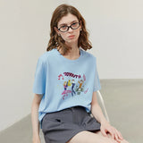 Stylish Spring Short Sleeve Womens T-Shirt