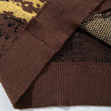 Lightweight Oversized Vintage Knit Classic Cardigan