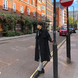 Stylish England Trenchcoat Retro Leisure Coat