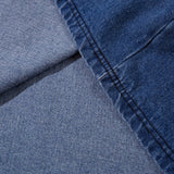 Vintage Washed Denim Sweatshirt