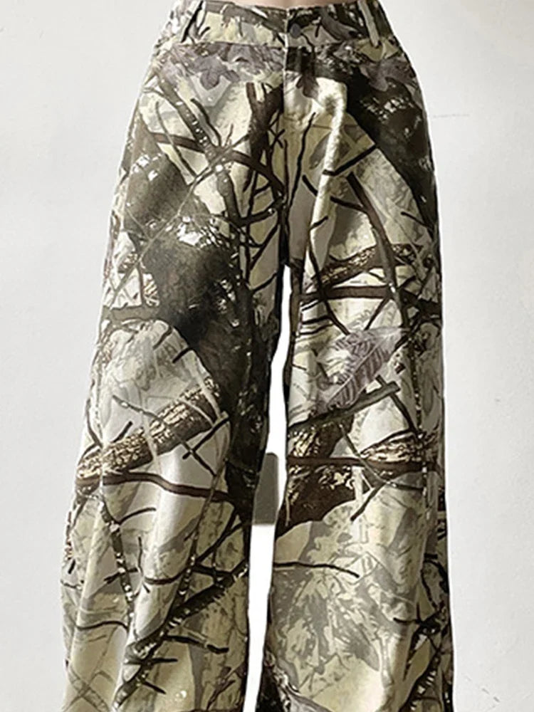 Effortless Cool American Style Loose Pants