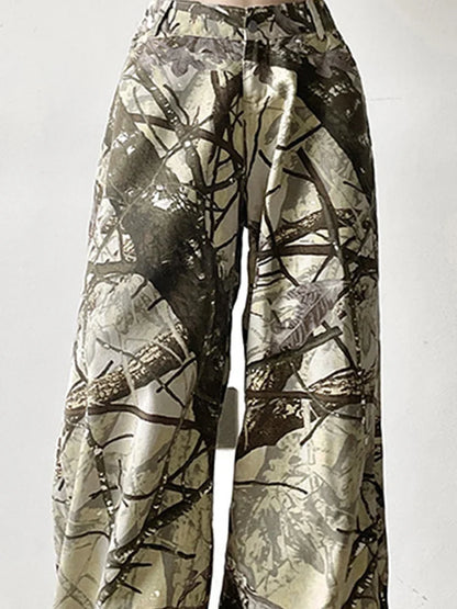 Effortless Cool American Style Loose Pants