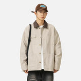 Cozy Detroit Felt Style Cotton Jacket