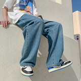 Baggy Green Wide Leg Denim Jeans