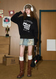 Premium American Style Plaid Fleece Sweatshirt