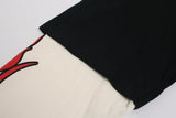 Y2K Flame Fake Two Piece Graphic Long Sleeve T-Shirt