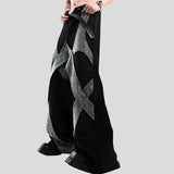 Sparkling Korean Style Deconstructed Trousers