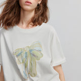 Women Comfort Stylish Short Sleeve Casual T-Shirt