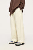 Polyester High-waist Pants