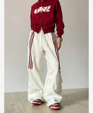 Loose Women's Side Pockets Sweatpants