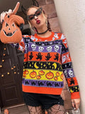 Halloween Decoration Pumpkin Sweater