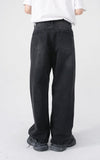 Black Wide-leg Vintage Jeans