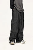 Large Pockets Baggy Cargo Pants