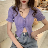 Ribbed Vivian Top