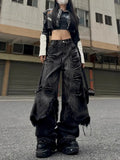 Vintage Streetwear Cool Waif Ripped Denim Jeans