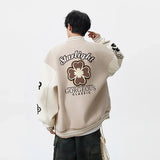 Autumn Embroidered Loose Baseball Varsity Jacket
