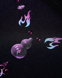 Lucky Gourd Embroidered Long Sleeve T-Shirt