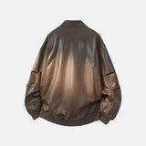 Handsome High End Retro Leather Jacket