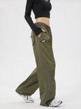 Striped Reflective Baggy Joggers