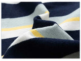 Winter Cozy Hip Hop Striped Knit Sweater