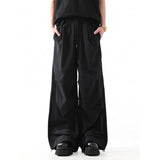 Summer Casual Pleated Wide Leg Pants