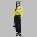 Women Stylish Cozy Jacquard Sweater