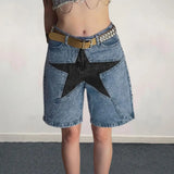 Women's Star Patchwork Shorts
