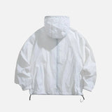 Flattering Sunscreen Hooded Windbreaker Jacket