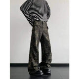 Retro Camouflage Casual Cargo Pants