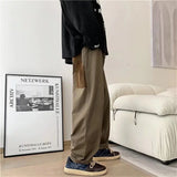 Japanese Style Detailed Baggy Pants