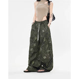 Women Cute Streetwear Trendy Tie Dye High Waist Pants