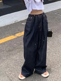 Retro High Waist Vintage Wide Leg Jeans
